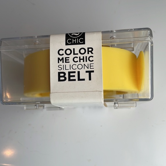 Yellow silicone belt - Picture 3 of 6